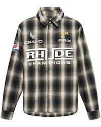Rhude - Racing シャツ - Lyst