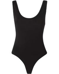 Wardrobe NYC - Scoop-Neck Bodysuit - Lyst