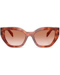 Prada - Cat-Eye Frame Sunglasses - Lyst
