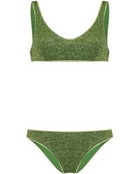 Oséree - Lumière Sporty Lurex Bikini Set - Lyst