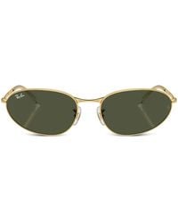 Ray-Ban - Rb3734 Oval-Frame Sunglasses - Lyst