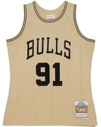 Mitchell & Ness - X Nba Chicago Bulls Dennis Rodman 1997-98 Swingman Tank Top - Lyst