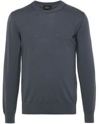 Brioni - Fine-Knit Wool Jumper - Lyst