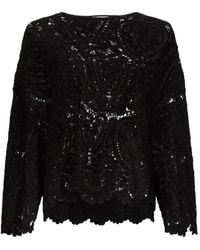 Loulou de Saison - Crochet Lace Sweater - Lyst