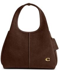COACH - 23 Lana Suede Shoulder Bag - Lyst