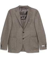 Canali - Single-Breasted Blazer - Lyst