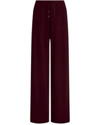 12 STOREEZ - Drawstring Knitted Trousers - Lyst