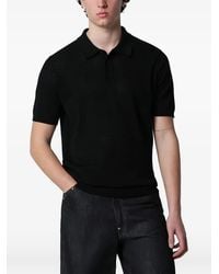 Roberto Collina - Polo Lunar En Maille Pointelle - Lyst