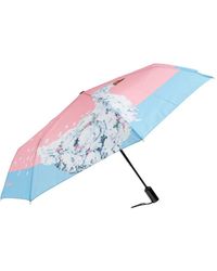 Moschino - Regenschirm mit Blumen-Print - Lyst