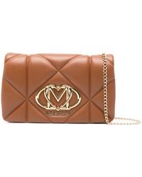 Love Moschino - Quilted Logo Cross Body Bag - Lyst