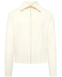 Entire studios - Knit Zip-Up Jacket - Lyst