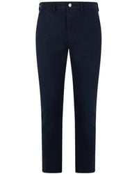 DIESEL - Pantalon Droit À Détail De Poches - Lyst