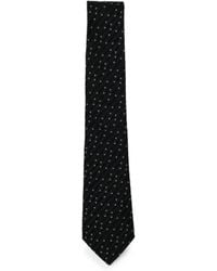 Giorgio Armani - Polka-Dot Diagonal-Stripe Tie - Lyst