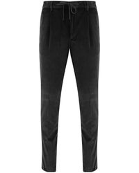 Tagliatore - Drawstring-Waist Corduroy Trousers - Lyst