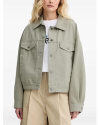 A.P.C. - Cally Button-Fastening Jacket - Lyst