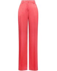 Alberta Ferretti - Klassische Hose Mit Bügelfalten - Lyst