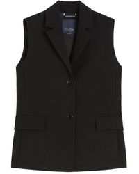 Max Mara - Mantel mit fallendem Revers - Lyst