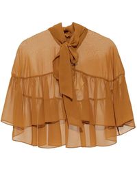 Max Mara - Negozi Cape Shirt - Lyst