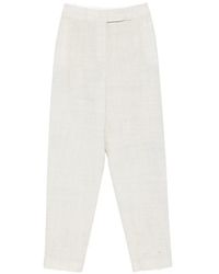 JOSEPH - Zen Straight Broek Met Zak - Lyst
