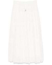 Jonathan Simkhai - Falda midi a capas escalonadas - Lyst