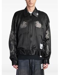 Maison Mihara Yasuhiro - エンブロイダリー ボンバージャケット - Lyst