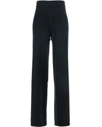 Allude - Straight-Leg Wool-Cashmere Trousers - Lyst