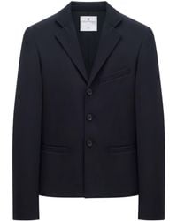 Courreges - Notched-lapels Single-breasted Blazer - Lyst