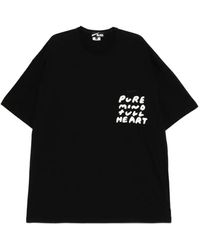 COMME DES GARÇON BLACK - X Nike Printed T-Shirt - Lyst