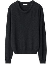 Lemaire - Pull En Laine Et Alpaga Mélangés À Col Rond - Lyst