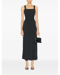 STAUD - Maxikleid mit eckigem Ausschnitt - Lyst