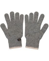 Moorer - Logo-Patch Gloves - Lyst