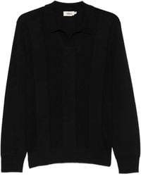 Altea - Ribbed-Knit V-Neck Sweater - Lyst