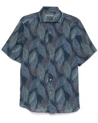 Corneliani - Linnen Overhemd - Lyst