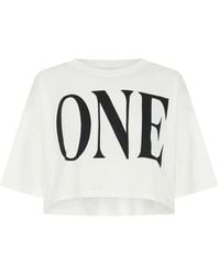 One Teaspoon - Camiseta Corta Con Logo - Lyst