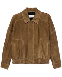 Nour Hammour - Dalma Suede Jacket - Lyst
