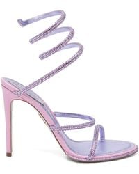 Rene Caovilla - Cleo Sandalen mit Absatz 105mm - Lyst