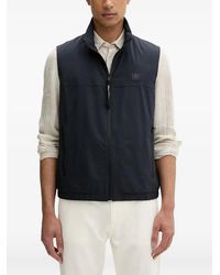 Marc O' Polo - Gilet Zippé À Patch Logo - Lyst