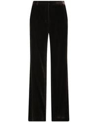 Kiltie - Andrea Velvet Trousers - Lyst