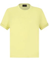 Gran Sasso - T-Shirt Con Risvolto - Lyst