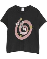 RE/DONE - Graphic-Print T-Shirt - Lyst