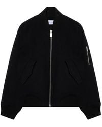 Off-White c/o Virgil Abloh - Quote Bomber Jacket - Lyst