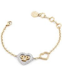 Philipp Plein - Rocked Hearts Bracelet - Lyst