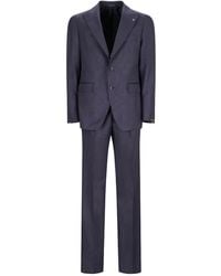 Tagliatore - Pinstripe Single-Breasted Suit - Lyst