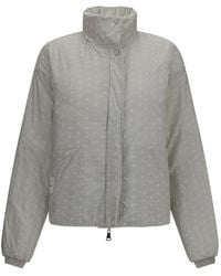 GONGDID DESIGN - Plissé-Effect Padded Jacket - Lyst