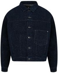 Needles - Darts Bottom Denim Jacket - Lyst