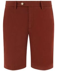 BOGGI - Stretch-Cotton Chino Shorts - Lyst
