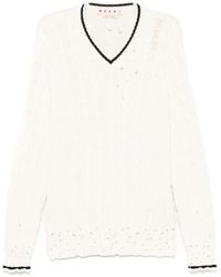 Marni - Cable-Knit Sweater - Lyst