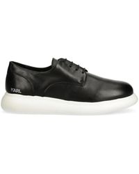 Karl Lagerfeld - Zapatos derby con cordones - Lyst