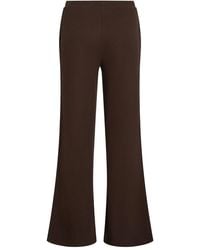KARL LAGERFELD - Crest-Embroidered Trousers - Lyst