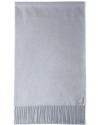 Prada - Bufanda Con Logo Triangular Esmaltado - Lyst